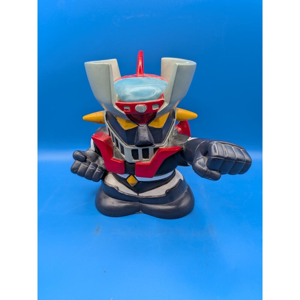 [Super Rare] Mazinger Z Soft Vinyl Figure Piggy Bank - Rear Coin Slot